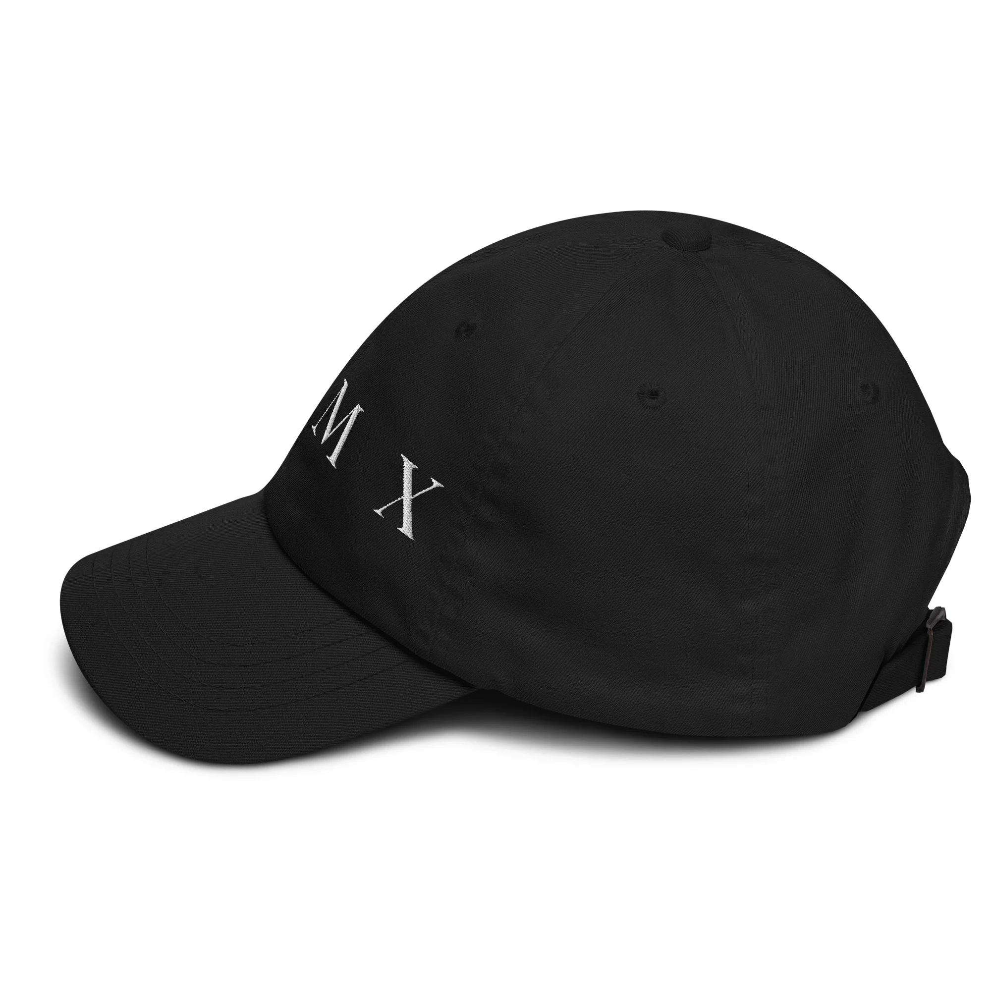 Baseball Cap - White Logo - Image 3