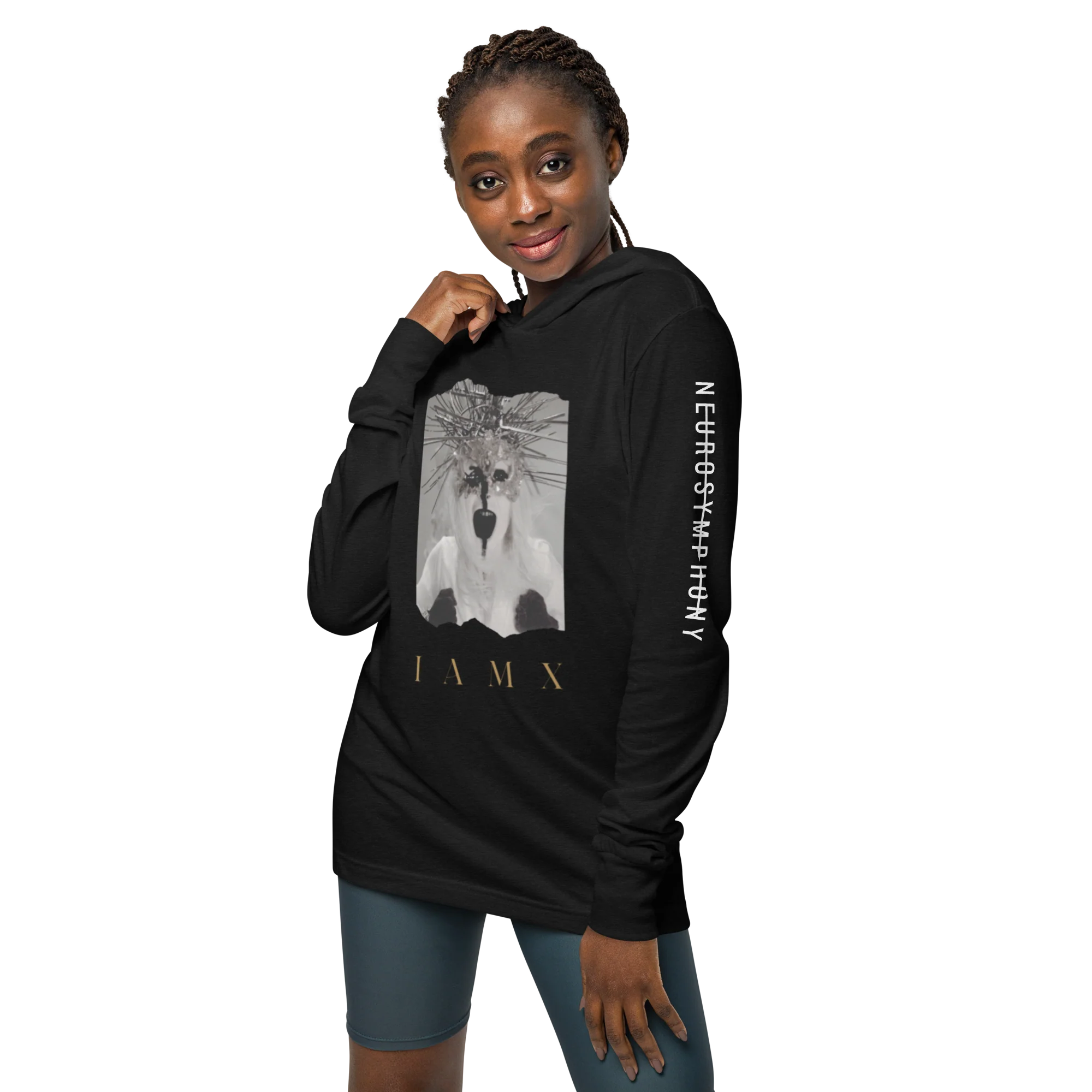 Hooded Long-Sleeve Tee - Neurosymphony - Image 4