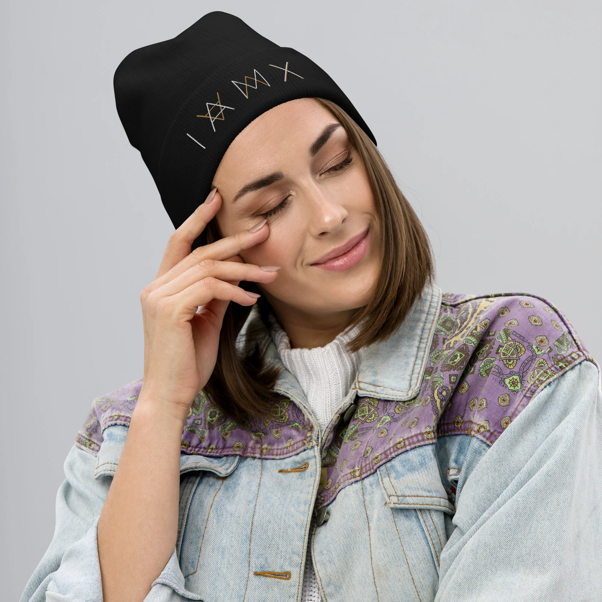 Beanie - IAMX Mirror Logo - Image 4