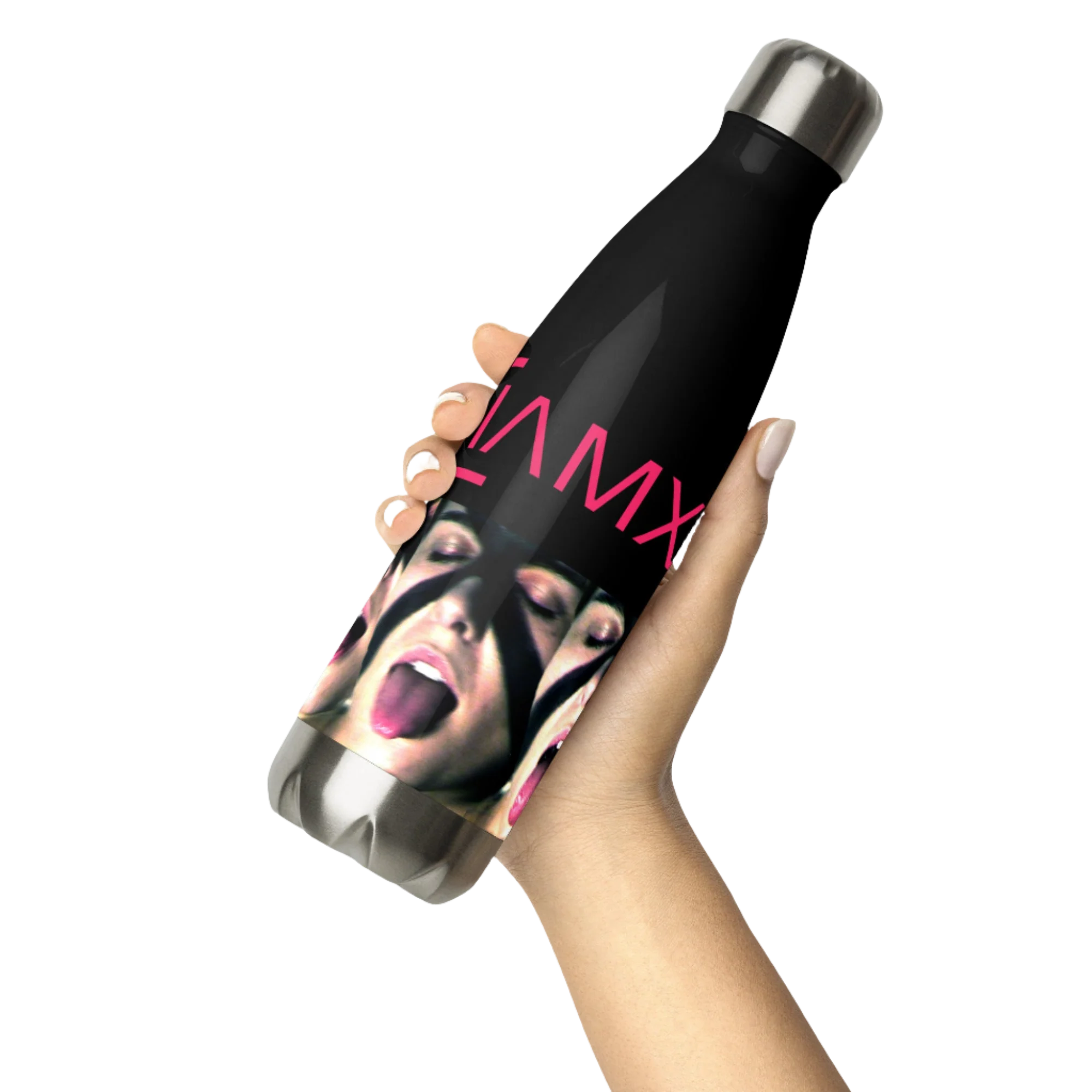 Insulated Stainless Steel Bottle - Kiss + Swallow - Image 2