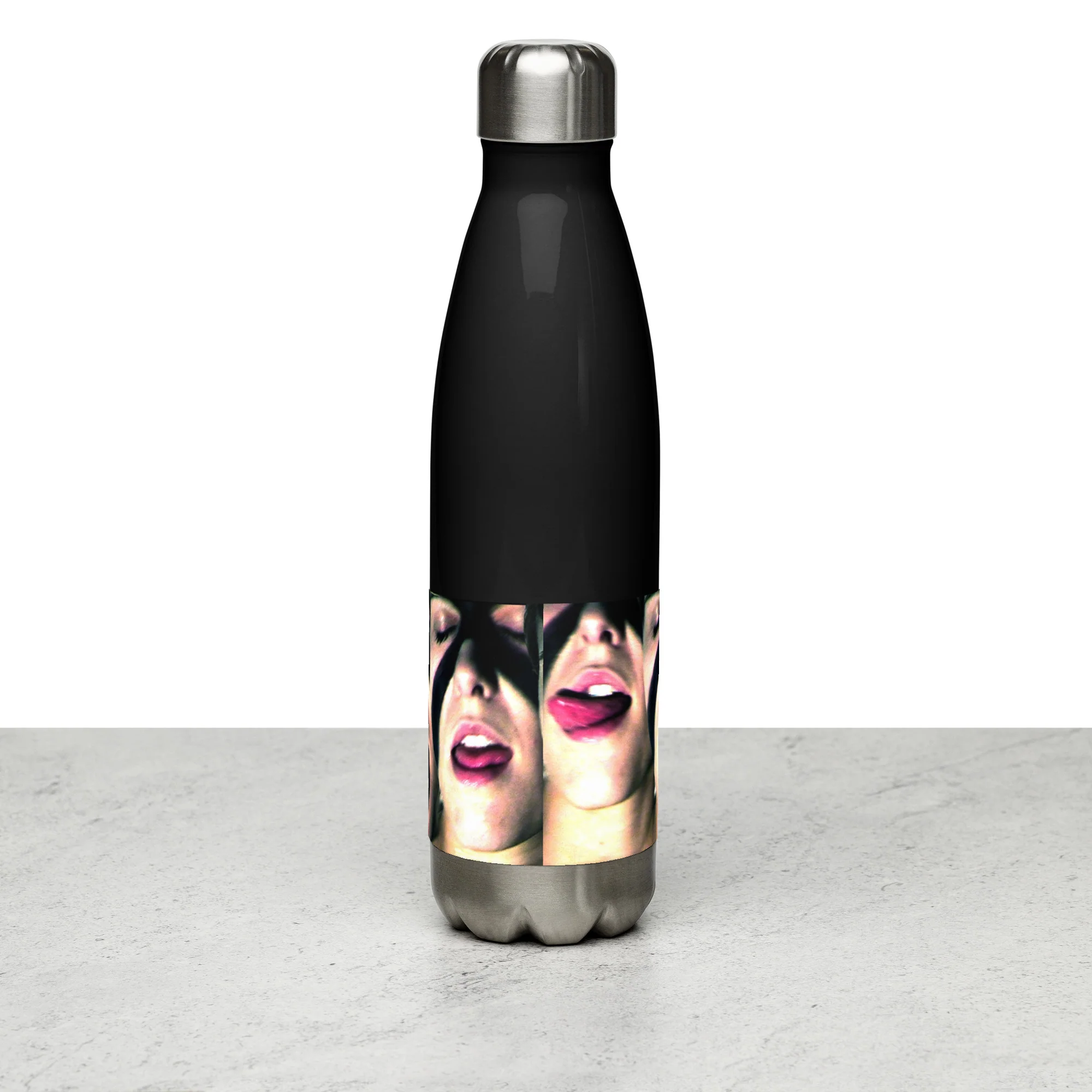 Insulated Stainless Steel Bottle - Kiss + Swallow - Image 4
