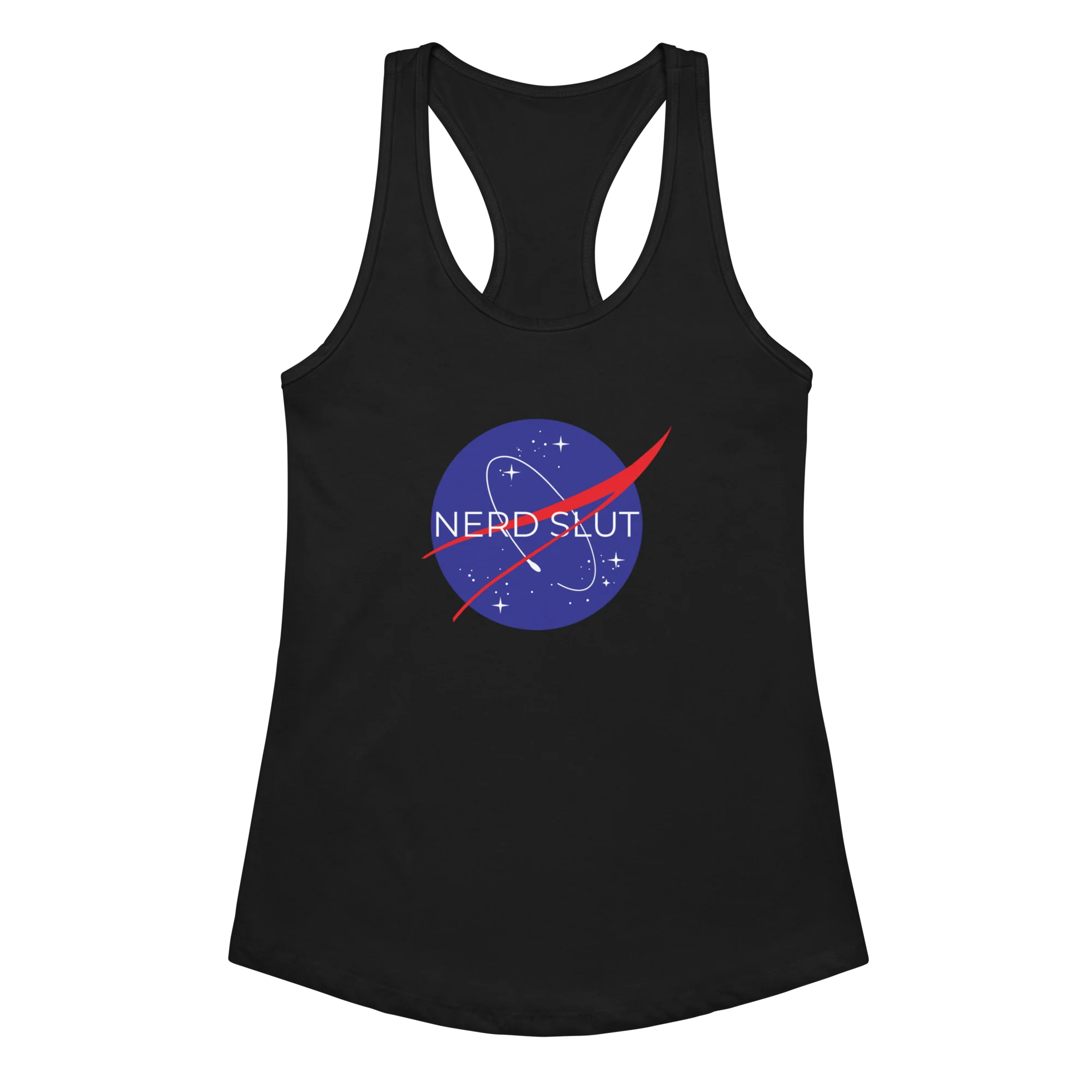 Ladies' Racerback Tank Top - Nerd Slut