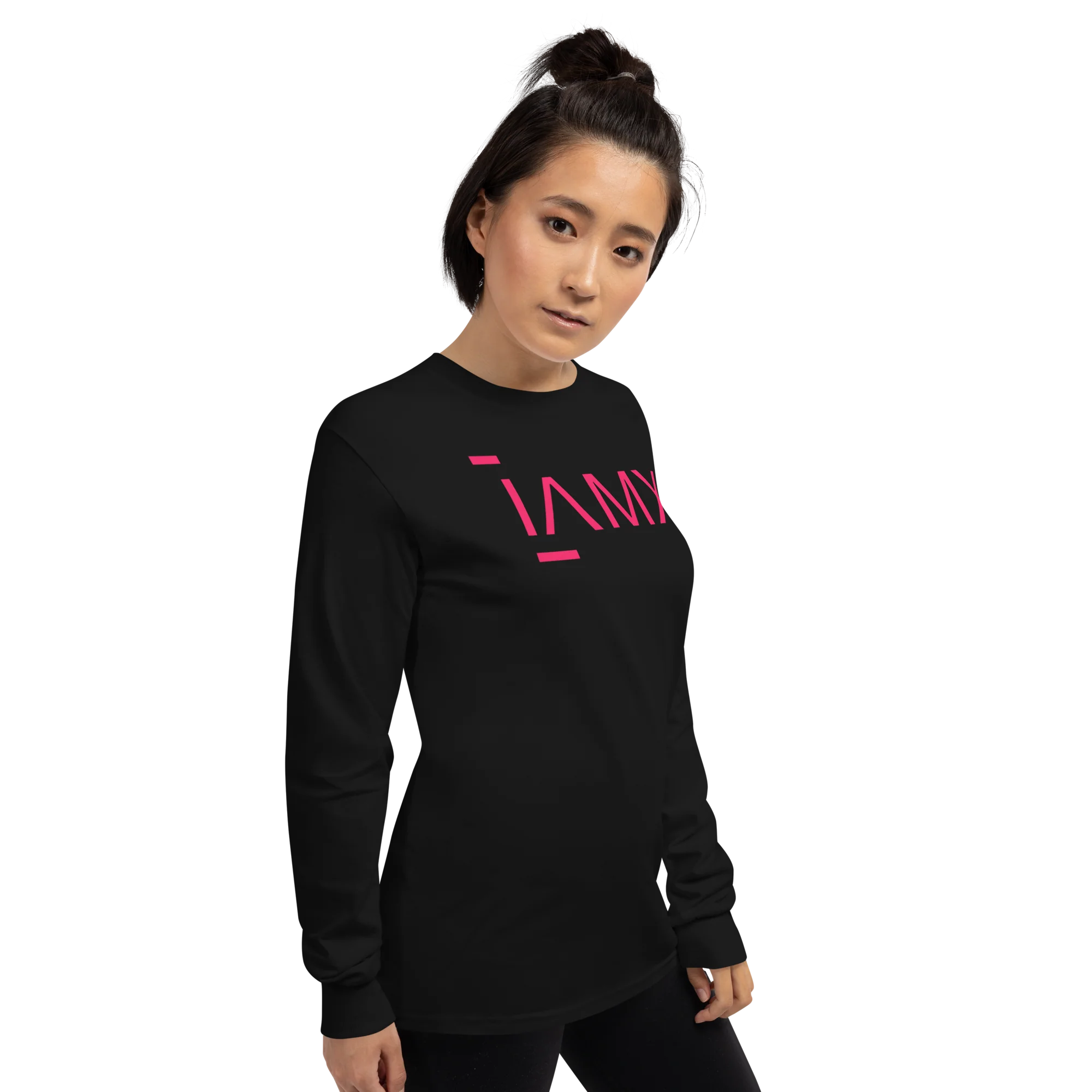 Long Sleeve Shirt Unisex - Kiss + Swallow Logo - Image 2