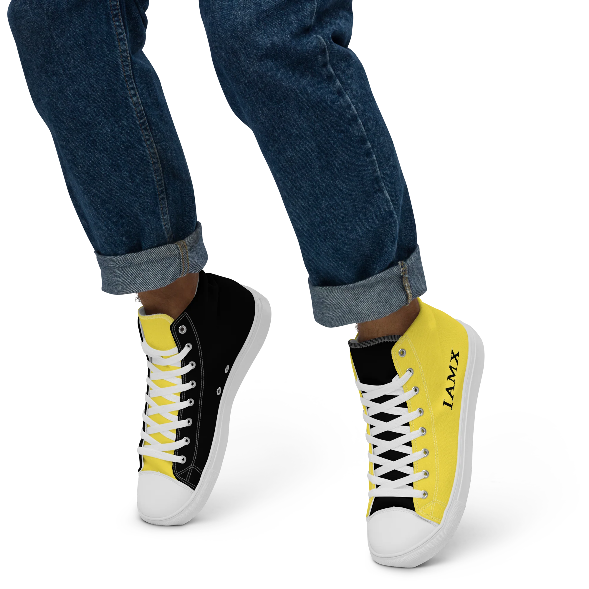 Men’s High Top Canvas Shoes - The Alternative - Image 2