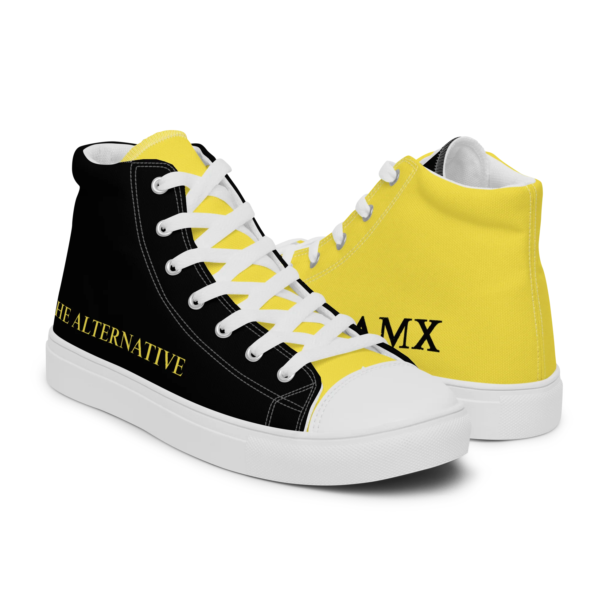 Men’s High Top Canvas Shoes - The Alternative - Image 3