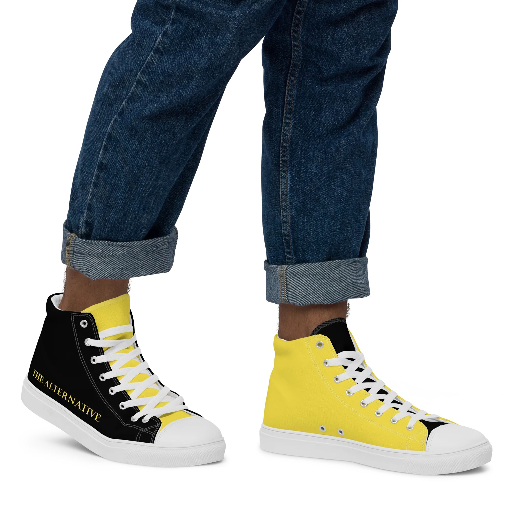 Men’s High Top Canvas Shoes - The Alternative - Image 7