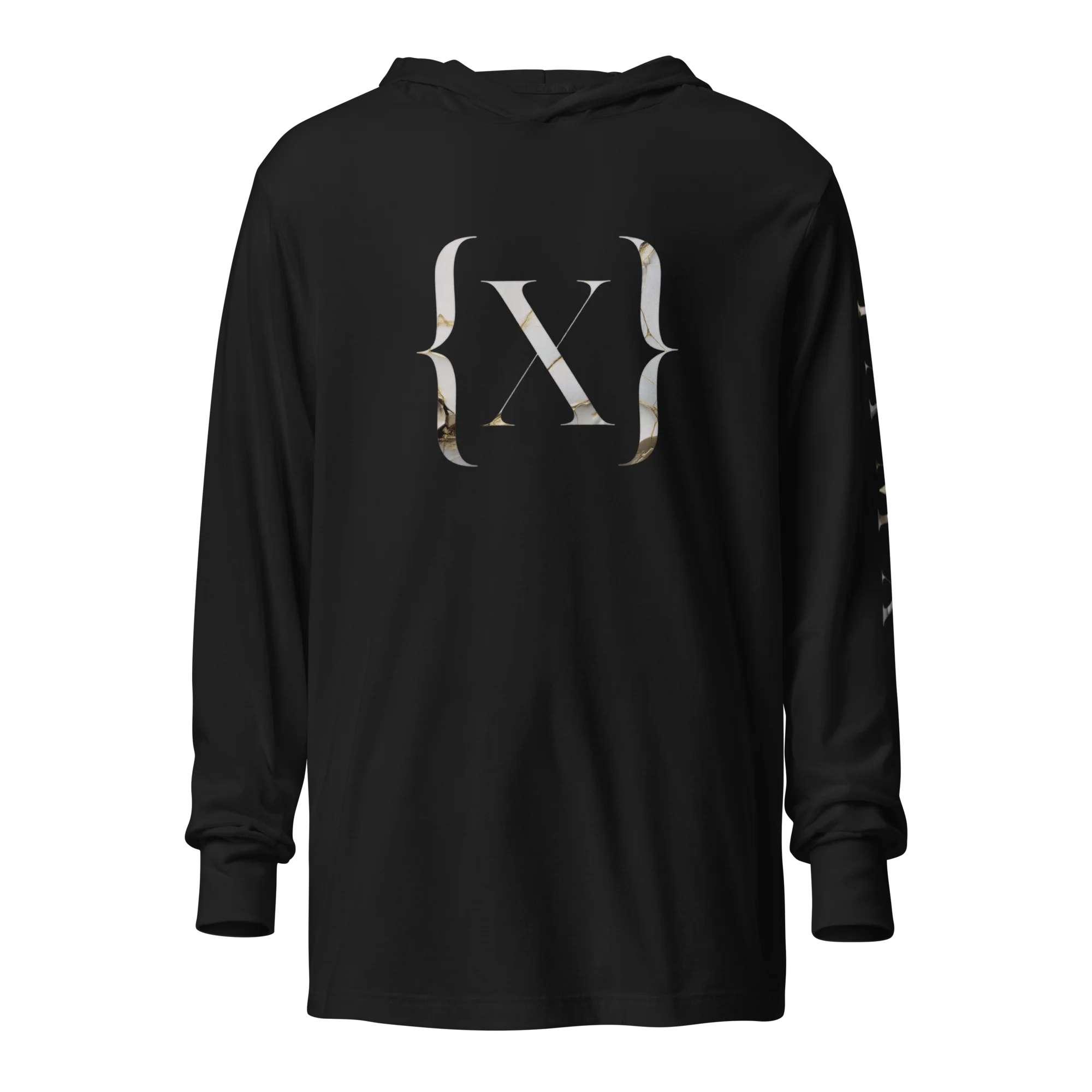 Hooded Long-Sleeve Tee - {X}