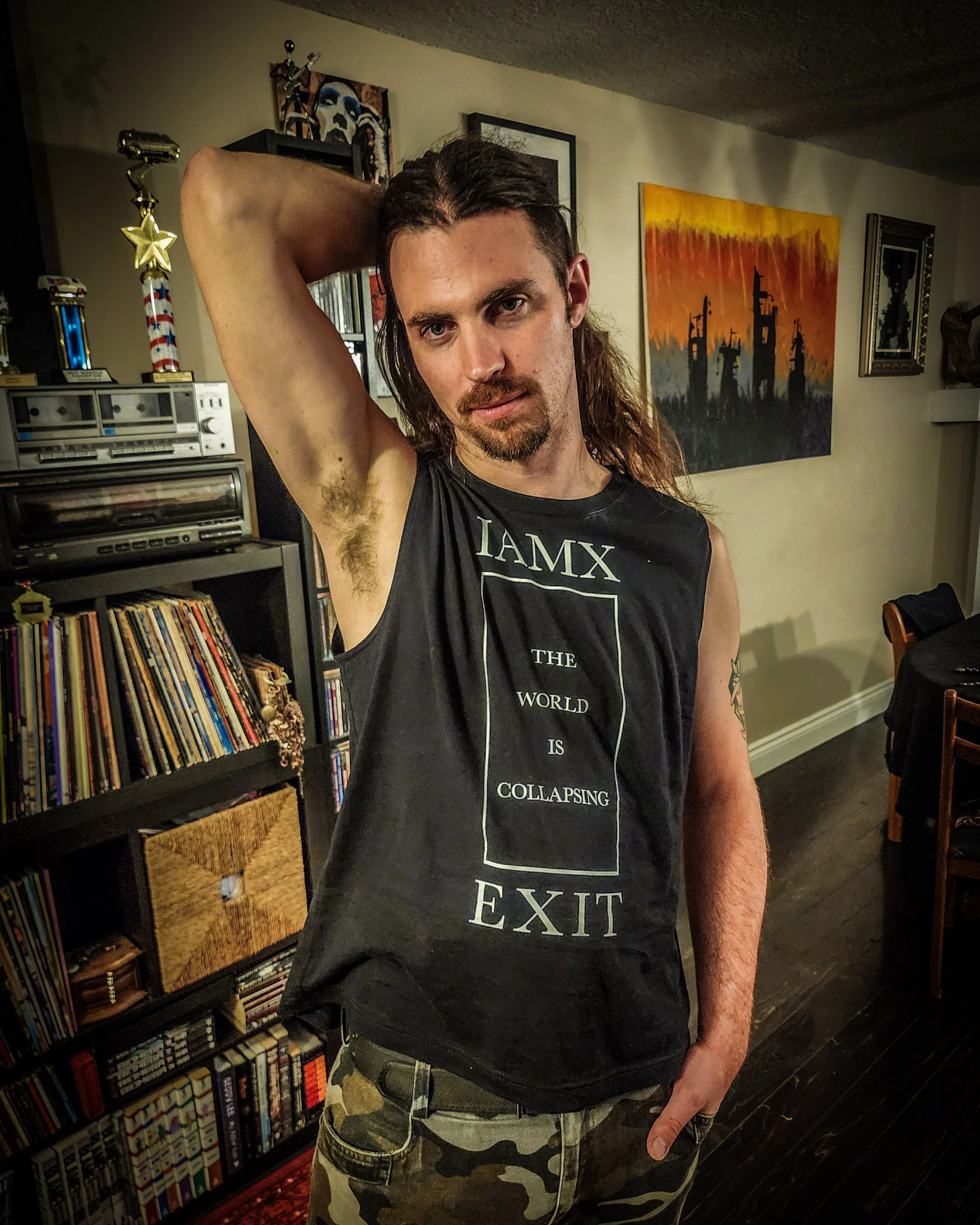 Muscle Shirt Unisex - Exit - Image 3