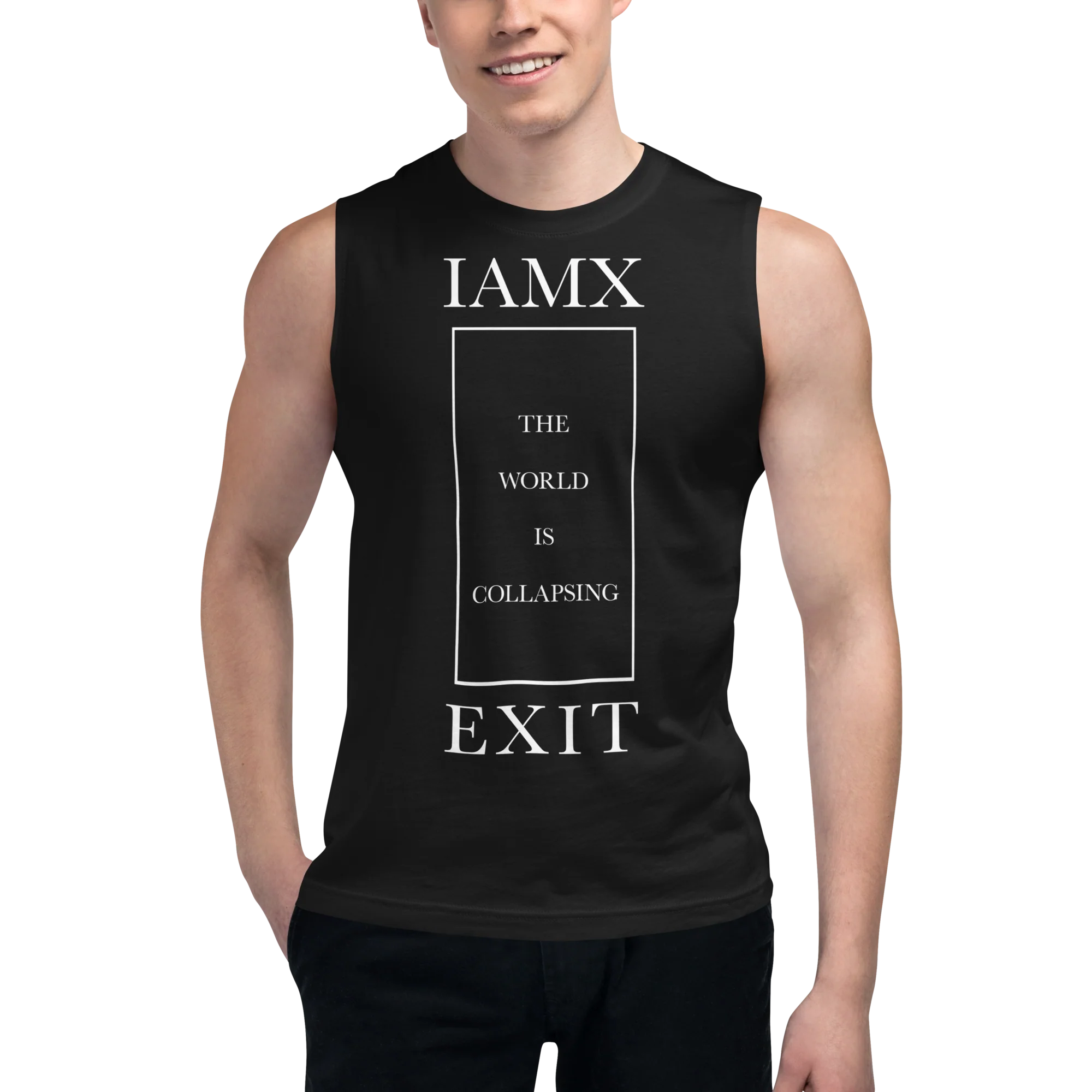 Muscle Shirt Unisex - Exit - Image 4