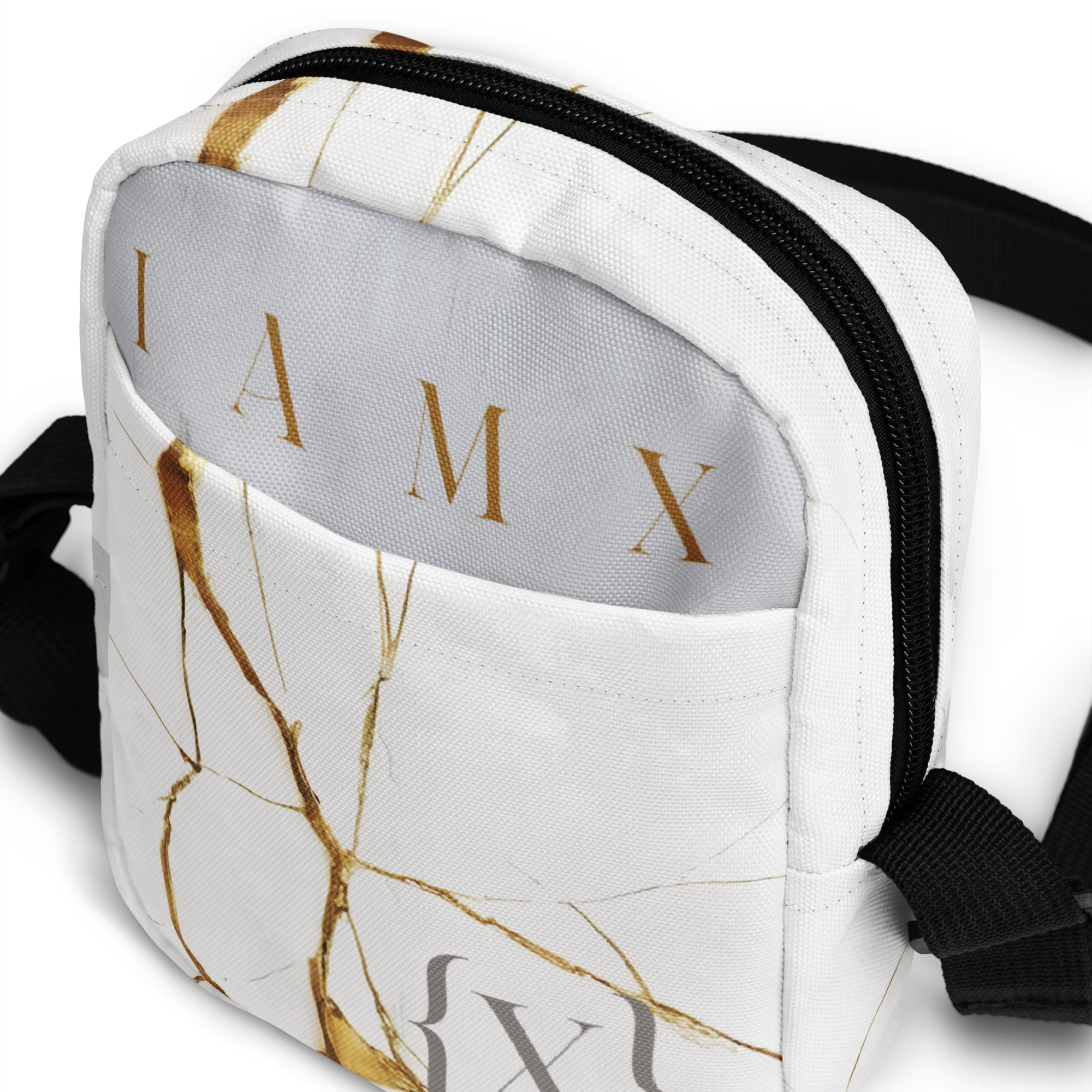 Utility Crossbody Bag - Fault Lines² Fractures - Image 5