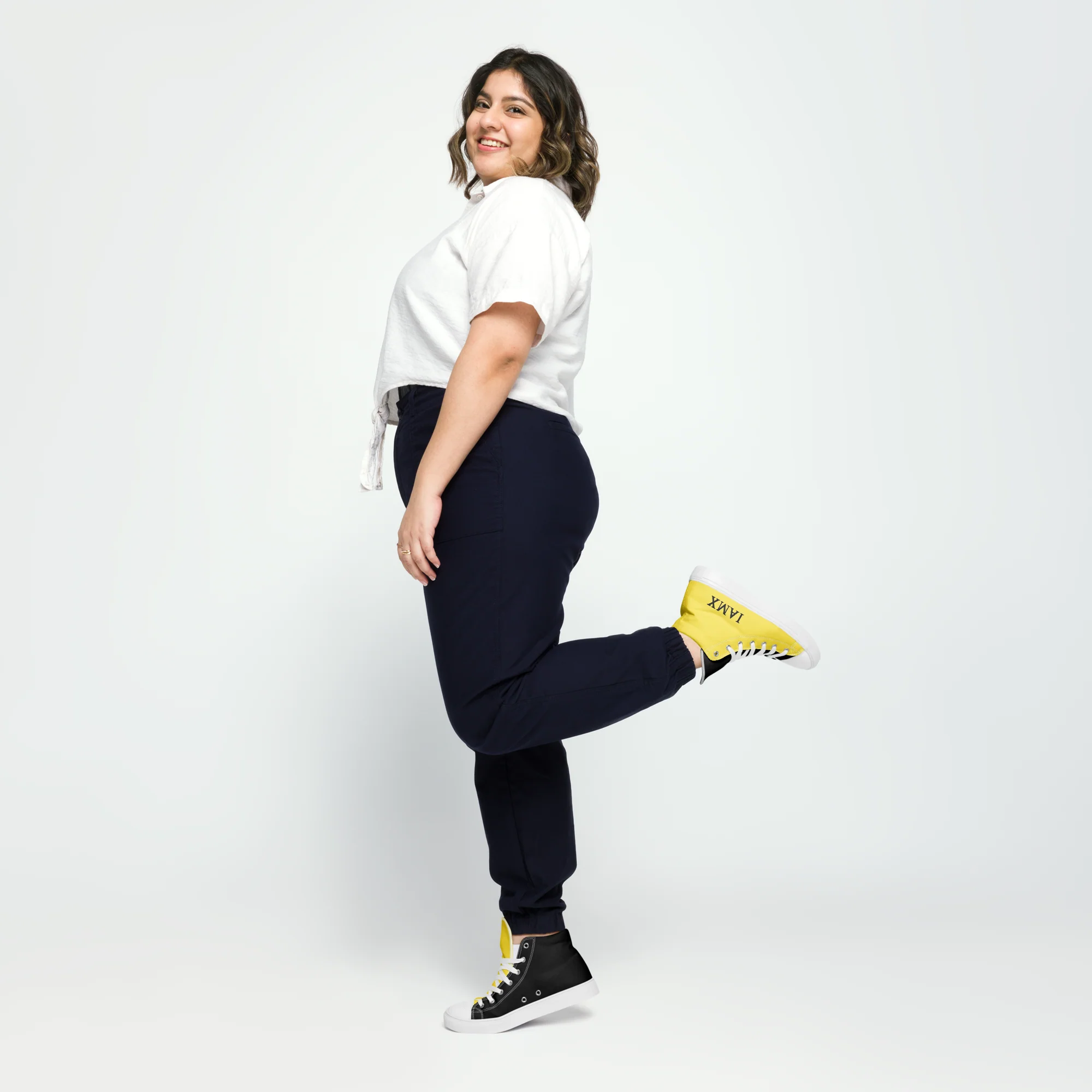 Women’s High Top Canvas Shoes - The Alternative - Image 3