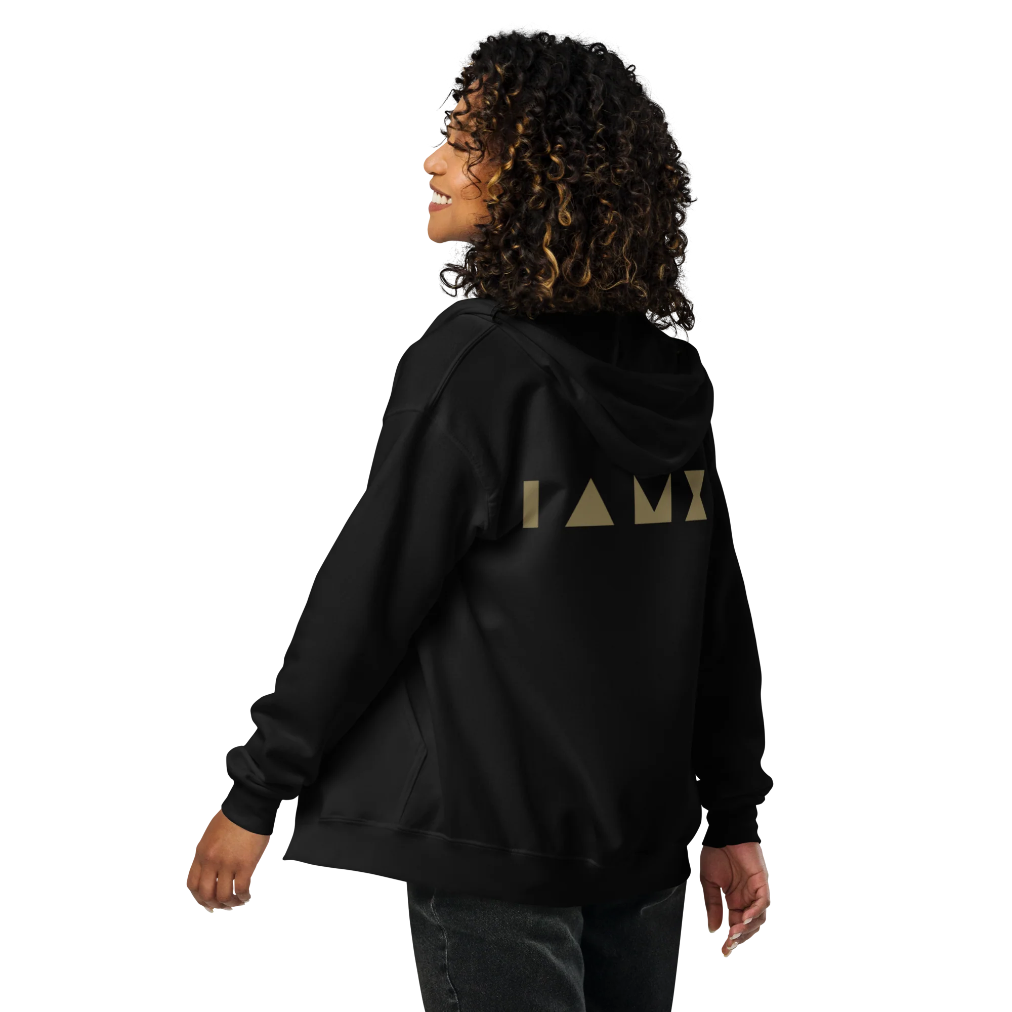 Zip Hoodie Heavy Blend Unisex - Ghost - Image 2