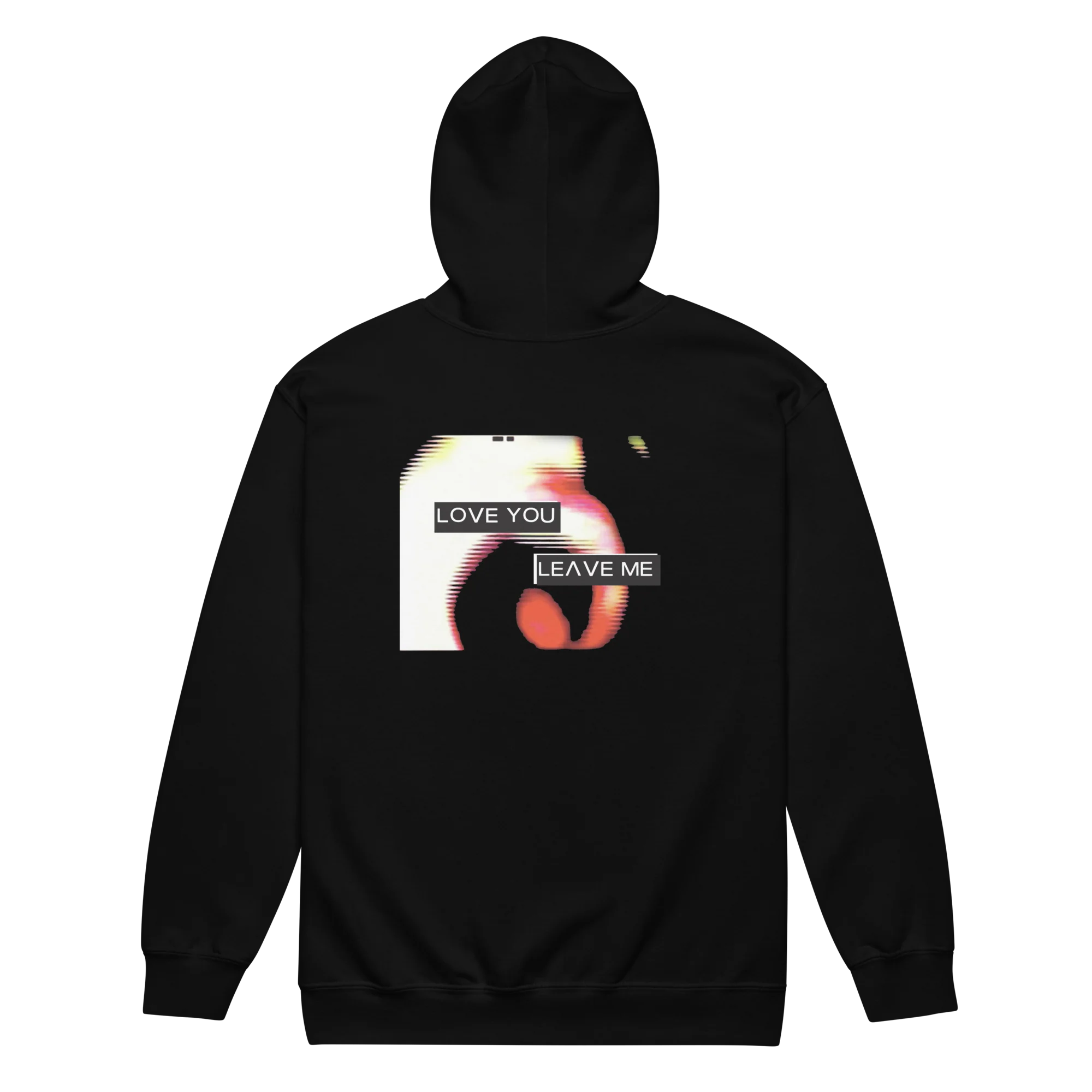 Zip Hoodie Heavy Blend Unisex - Love You, Leave Me